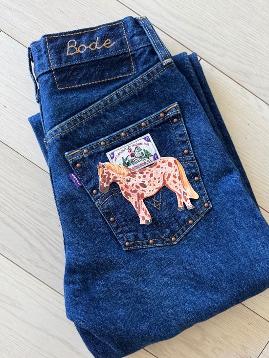 Bode x Levi’s Denim - BODE x Levi’s Barrel Racer Jeans W25 L32 NEW with Tags + Bode Bag